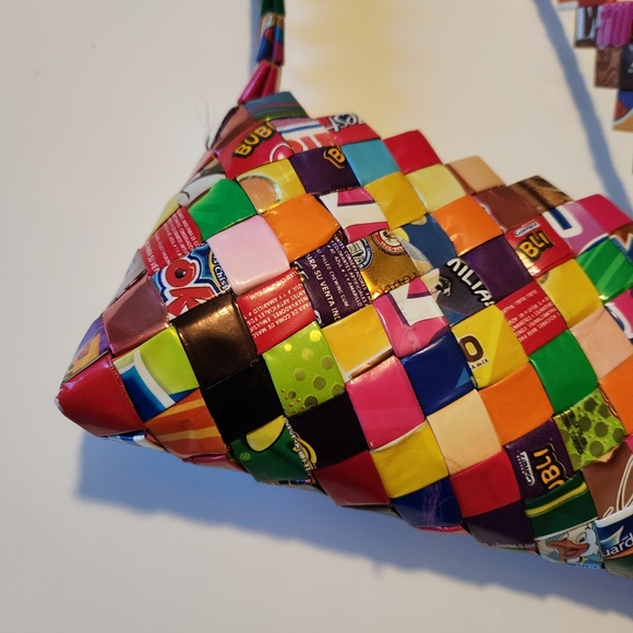 Vintage Candy Wrapper Purse - Picture 2 of 6